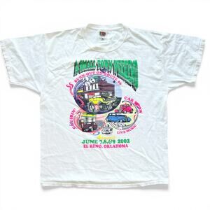 Vintage 2002 Small Town Weekend Burn Out Route 66 Car Show Hot Rod El Reno OK